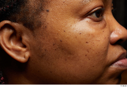 Eye Face Nose Cheek Ear Skin Woman Black Chubby Studio photo references